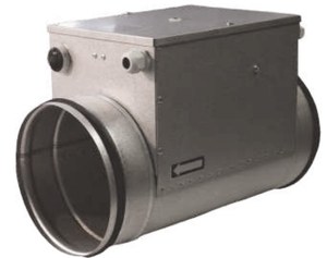 Канальный электрический нагреватель Komfovent ASDHE-400-500-6 (-30..0)/(0...+30)