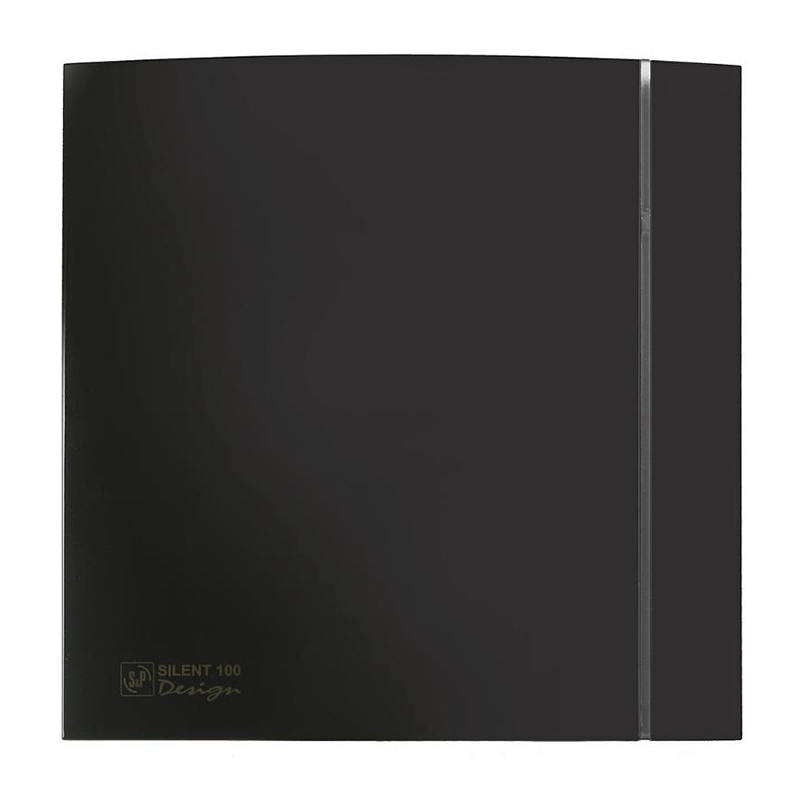 Накладной вентилятор Soler Palau SILENT-100 CHZ BLACK DESIGN 4C