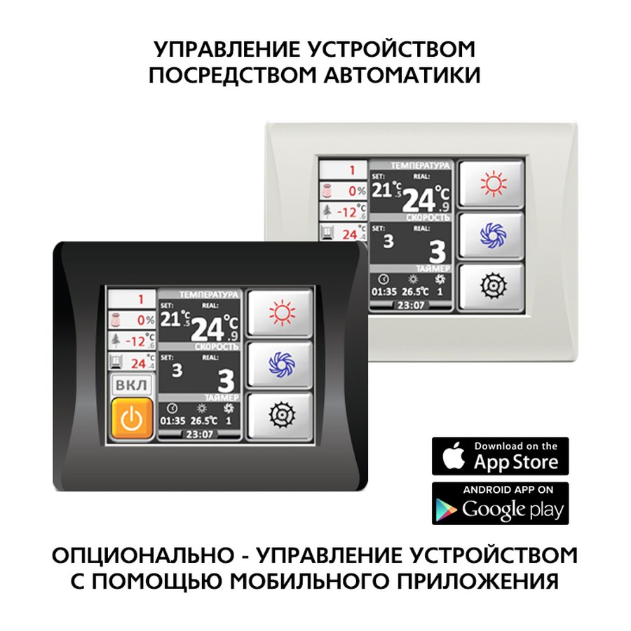 Приточная установка ФЬОРДИ ВПУ-3000 EC W-GTC