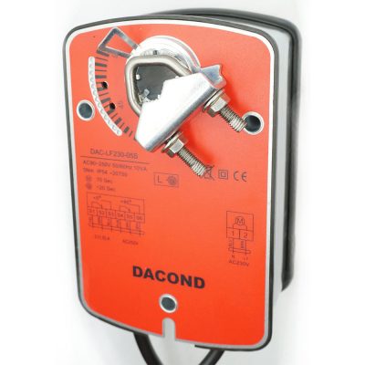 Электропривод DACOND DAC-LF24-05S (5 Н·м, 24 В, с возвратной пружиной)