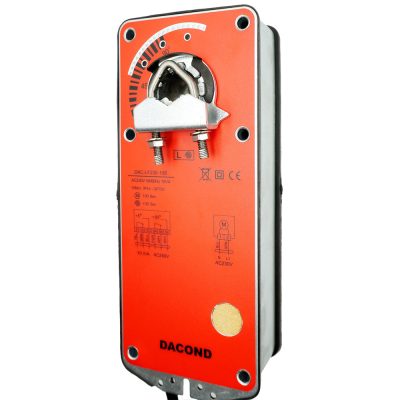 Электропривод DACOND DAC-LF24-15S (15 Н·м, 24 В, с возвратной пружиной)