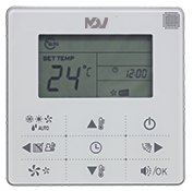 Кассетный двухтрубный фанкойл MDV MDKA-1200R