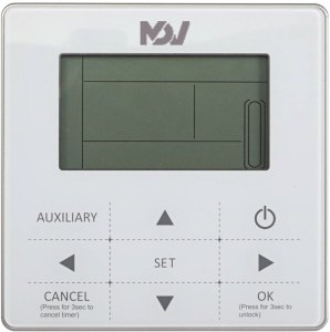 Напольно-потолочный двухтрубный фанкойл MDV MDKH2-V500-R4