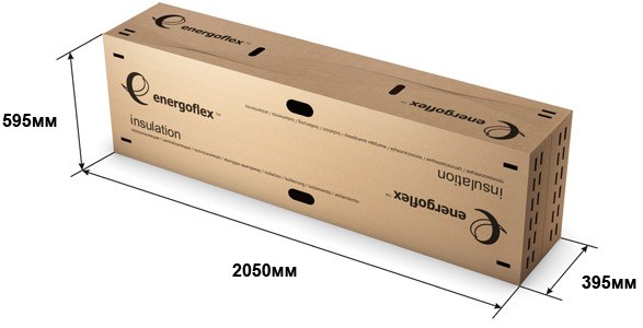 Трубка теплоизоляционная Energoflex Super Protect 22×9 мм, 2 м, красный, синий